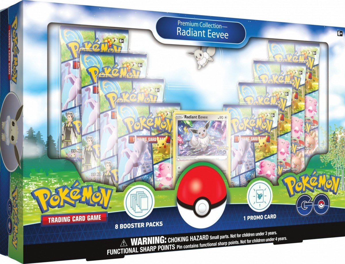 Pokémon Go 10.5 Premium Collection Eevee Cards